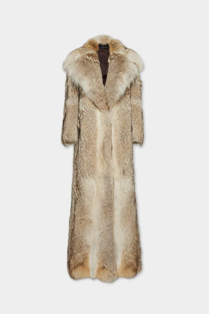 Archive Coyote Faux Fur Coat Archive Coyote Faux Fur Coat
