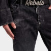 Black Wash Skater Jeans Black Wash Skater Jeans