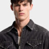 Black Wash Western Shirt Black Wash Western Shirt