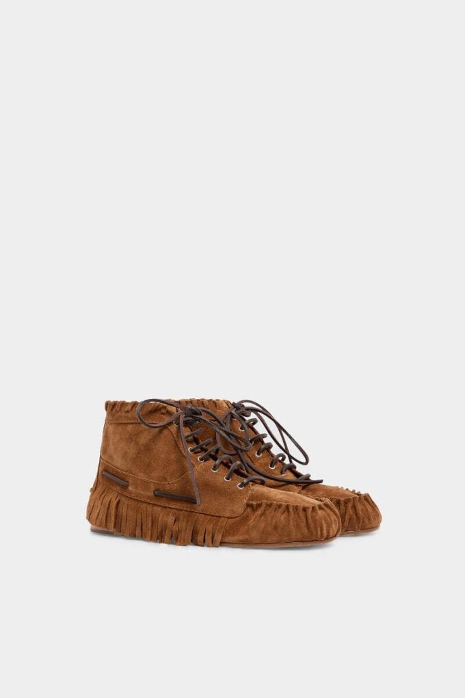 Braids & Beads Lace-Up Ankle Boots Braids & Beads Lace-Up Ankle Boots