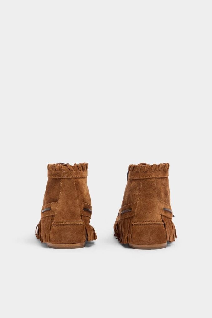 Braids & Beads Lace-Up Ankle Boots Braids & Beads Lace-Up Ankle Boots