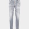 Brushed Grey Wash Skater Jeans Brushed Grey Wash Skater Jeans