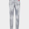 Brushed Grey Wash Skater Jeans Brushed Grey Wash Skater Jeans