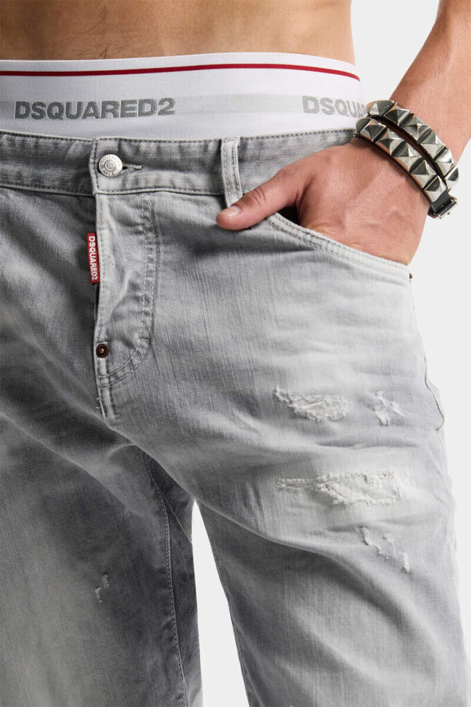 Brushed Grey Wash Slim Twist Jeans Brushed Grey Wash Slim Twist Jeans