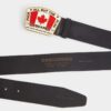 Canadian Flag Plaque Belt Canadian Flag Plaque Belt
