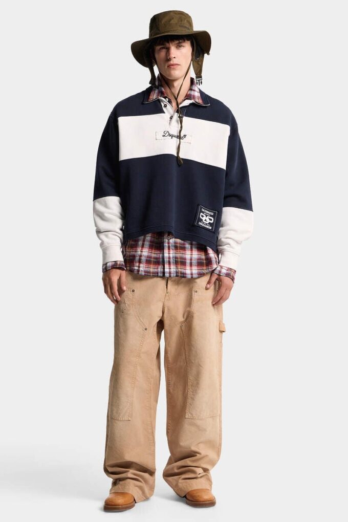 D2 College Rugby Fit Sweatshirt D2 College Rugby Fit Sweatshirt