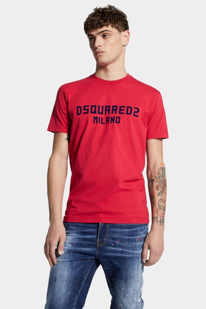 Cool Fit Dsquared2 Milano T-Shirt Cool Fit Dsquared2 Milano T-Shirt