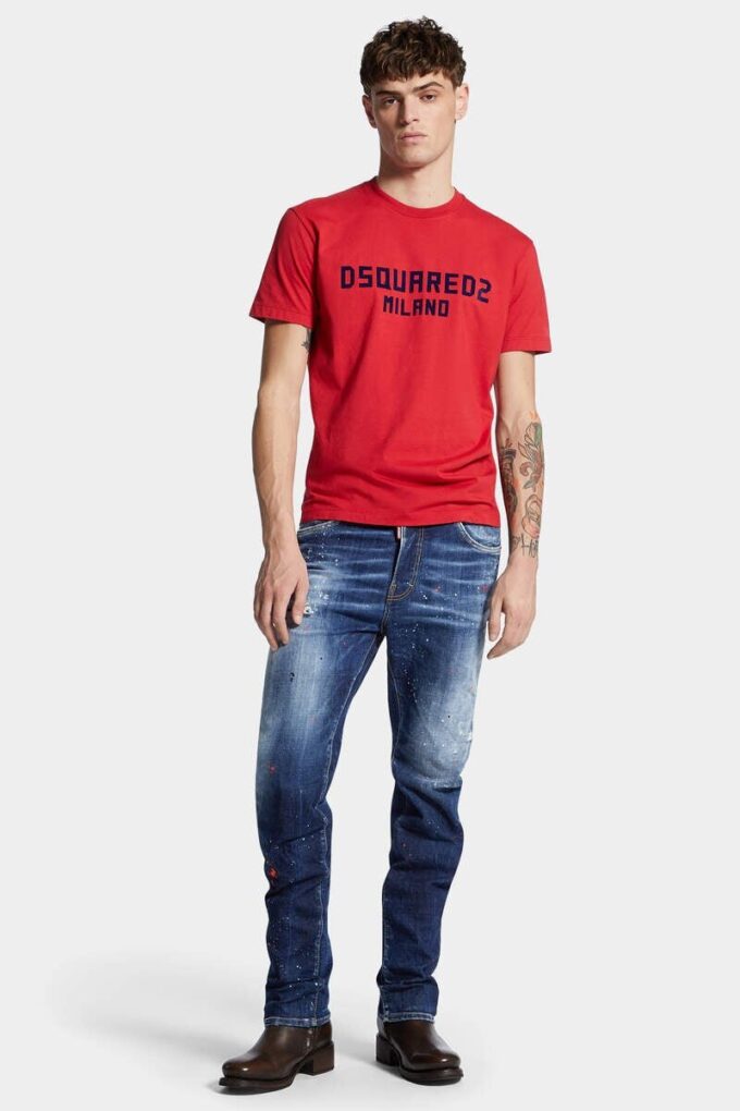 Cool Fit Dsquared2 Milano T-Shirt Cool Fit Dsquared2 Milano T-Shirt