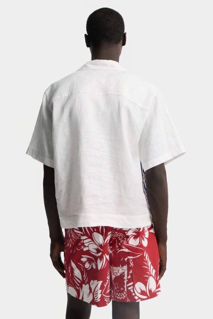 Crinckled Bowling Shirt Crinckled Bowling Shirt