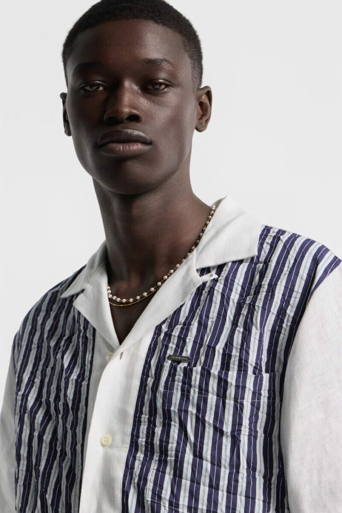 Crinckled Bowling Shirt Crinckled Bowling Shirt