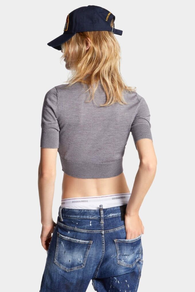 Cropped D2 Pullover Cropped D2 Pullover