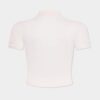 Cropped Knit Polo