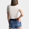 Cropped Knit Polo