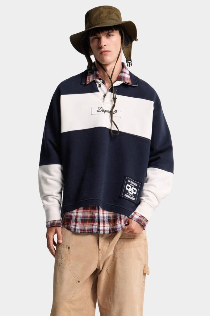 D2 College Rugby Fit Sweatshirt D2 College Rugby Fit Sweatshirt