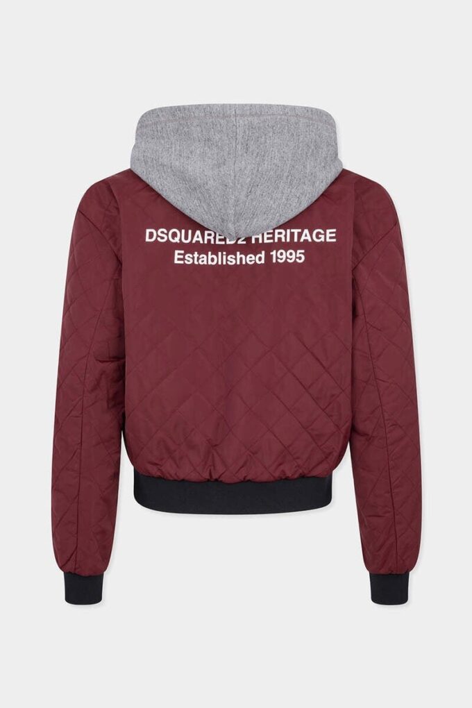 D2 Heritage Quilted Bomber D2 Heritage Quilted Bomber