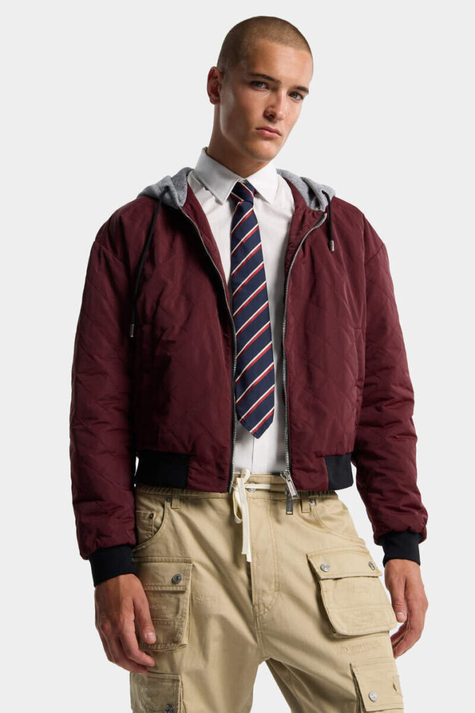 D2 Heritage Quilted Bomber D2 Heritage Quilted Bomber