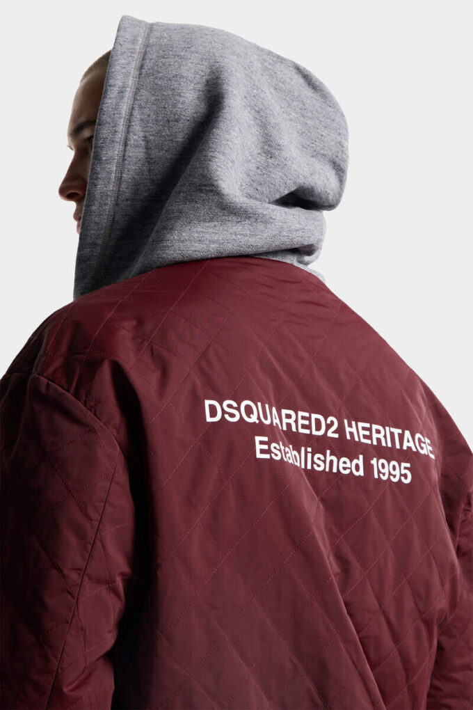 D2 Heritage Quilted Bomber D2 Heritage Quilted Bomber