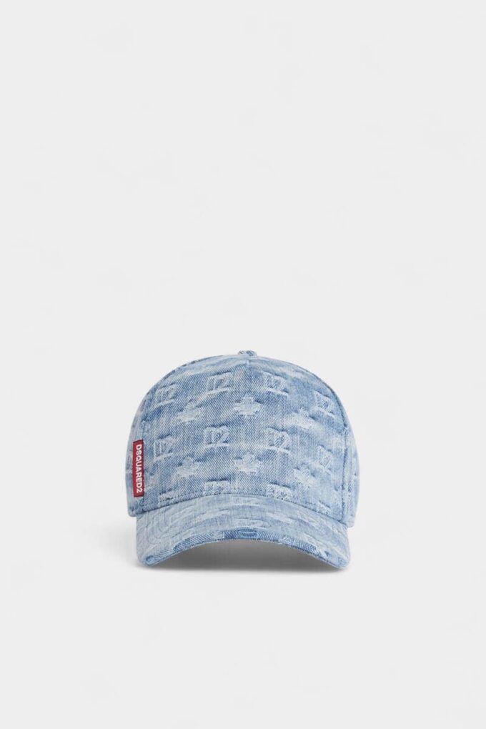 D2 Monogram Baseball Cap D2 Monogram Baseball Cap