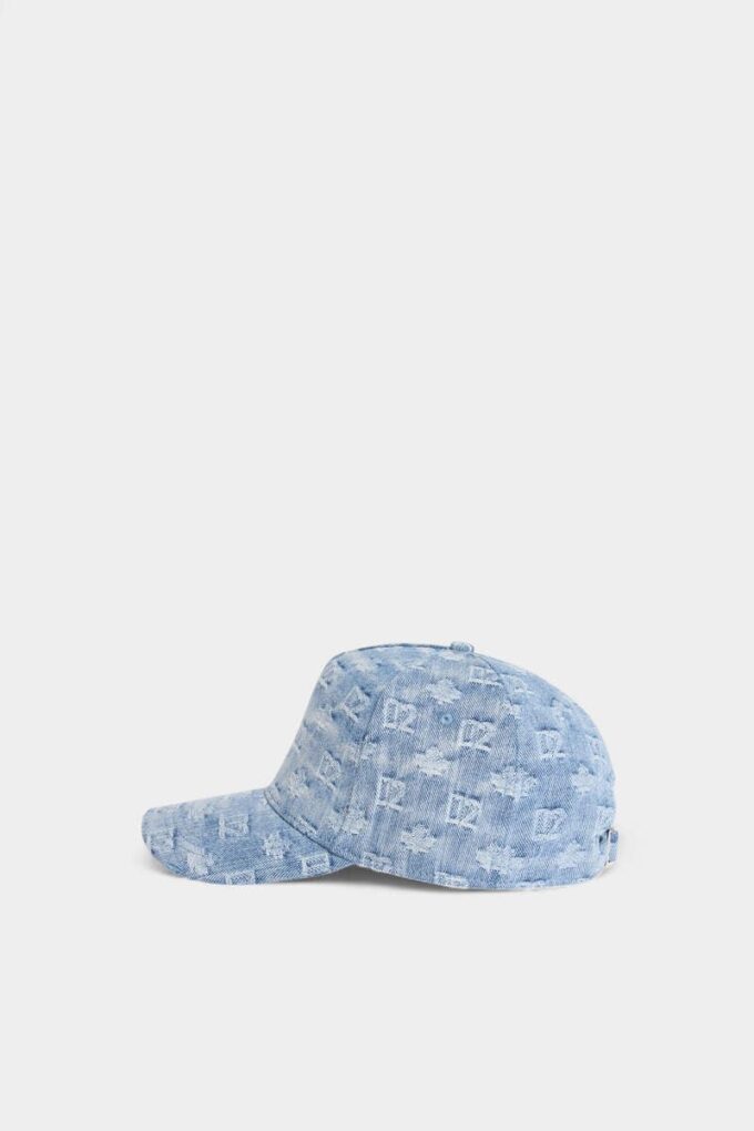 D2 Monogram Baseball Cap D2 Monogram Baseball Cap