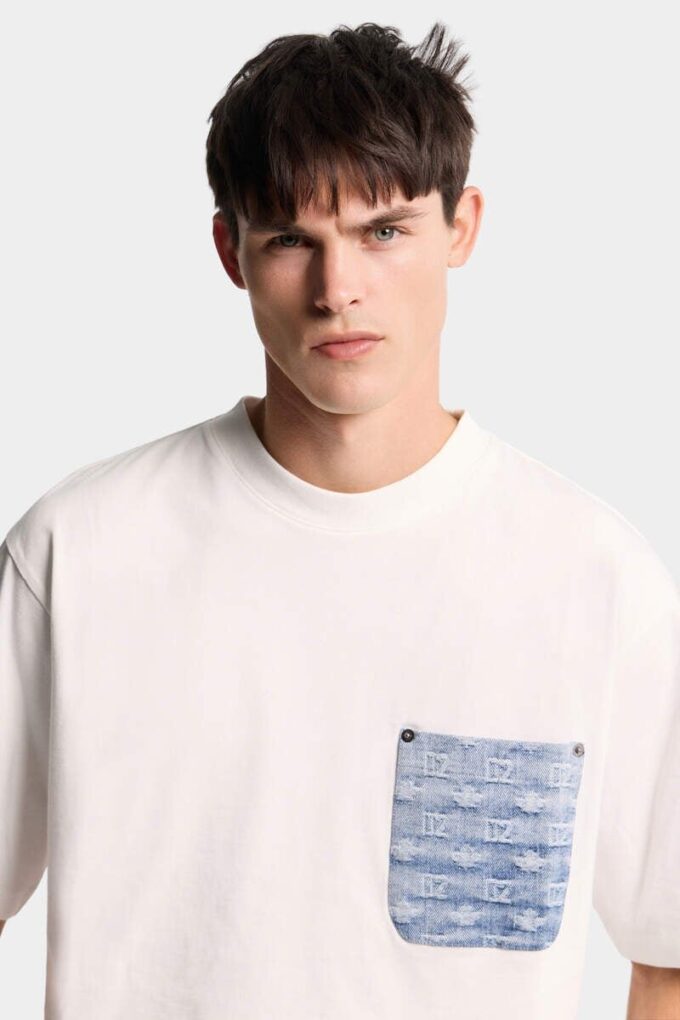 D2 Monogram Loose Fit T-Shirt D2 Monogram Loose Fit T-Shirt
