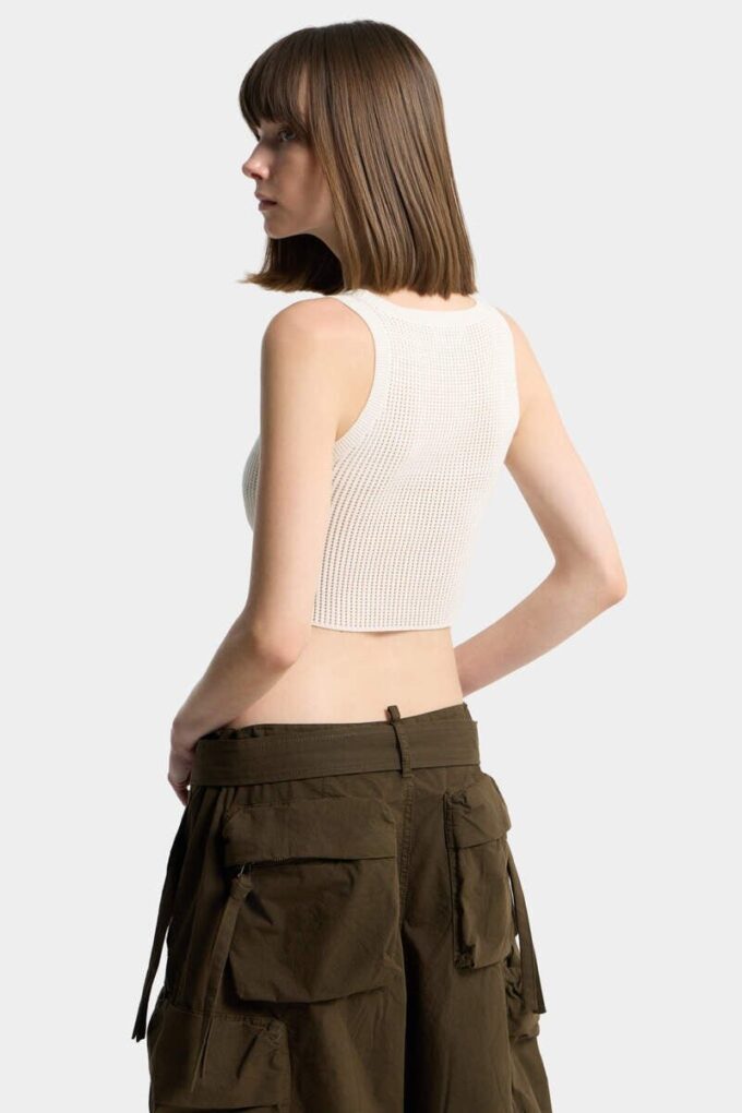 D2 Upside Down Knit Top D2 Upside Down Knit Top