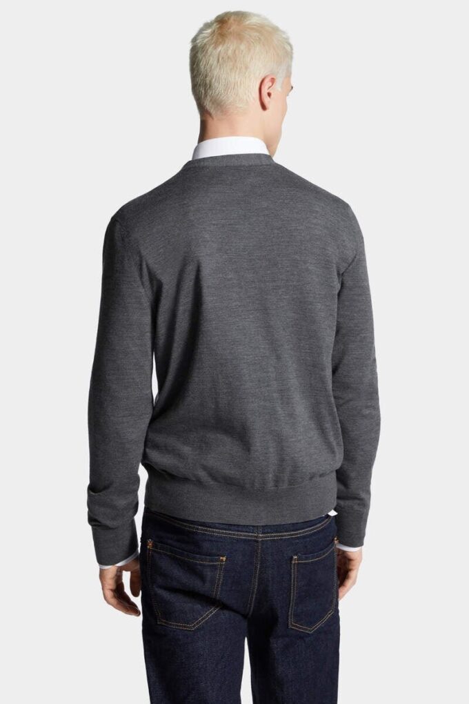 D2 Wool Cardigan