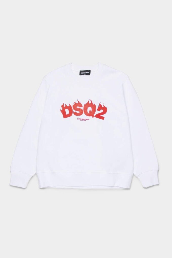 D2Kids Junior Dsq2 Crewneck D2Kids Junior Dsq2 Crewneck