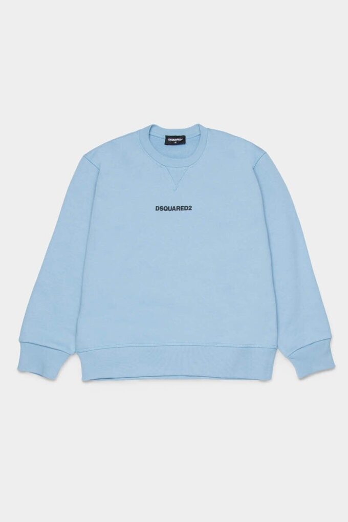 D2Kids Junior Dsquared2 Logo Crewneck D2Kids Junior Dsquared2 Logo Crewneck