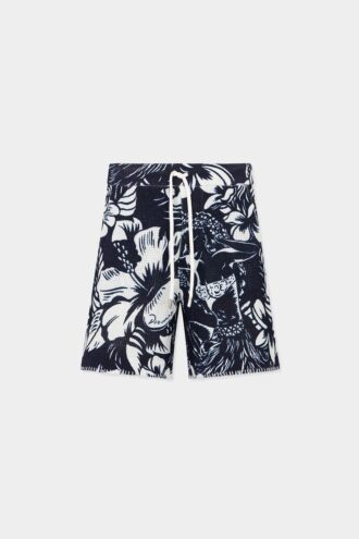 Dancing Flowers Knit Shorts