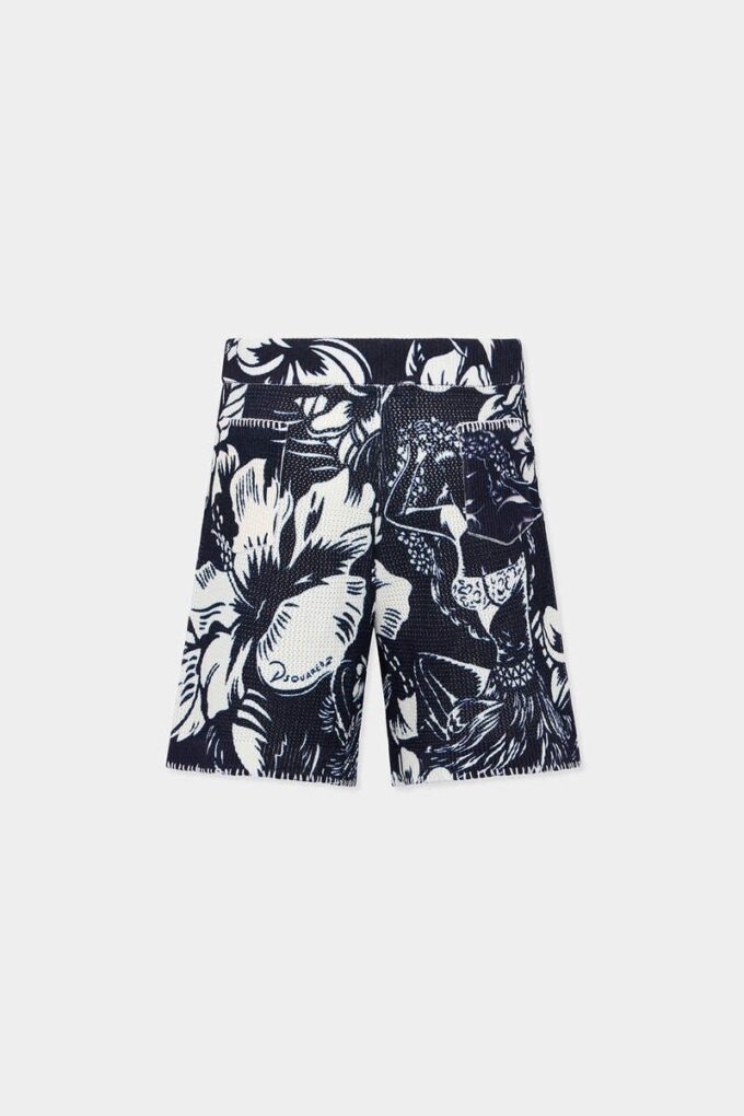Dancing Flowers Knit Shorts Dancing Flowers Knit Shorts