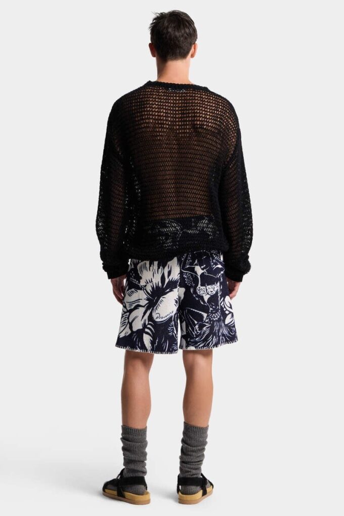 Dancing Flowers Knit Shorts Dancing Flowers Knit Shorts