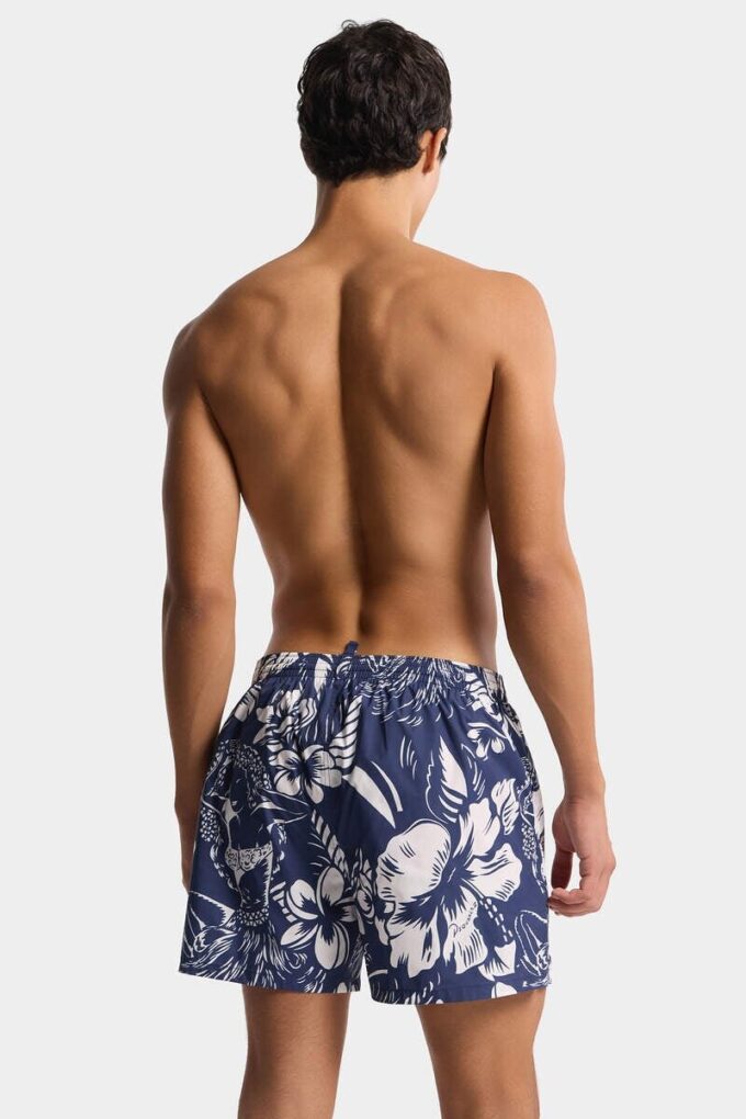 Dancing Flowers Midi Swim Boxer Dancing Flowers Midi Swim Boxer