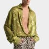 Dancing Flowers Sheer Shirt Dancing Flowers Sheer Shirt
