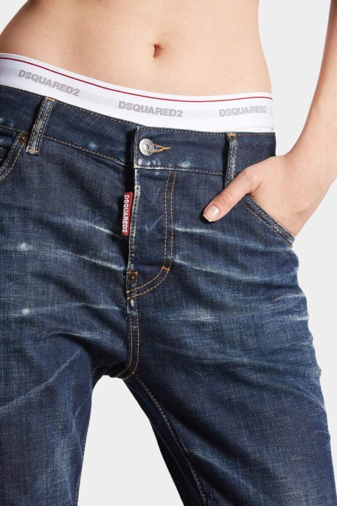 Dark Clean Wash Cool Girl Jeans Dark Clean Wash Cool Girl Jeans