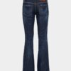 Dark Clean Wash Medium Waist Flare Jeans Dark Clean Wash Medium Waist Flare Jeans