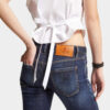 Dark Clean Wash Medium Waist Flare Jeans Dark Clean Wash Medium Waist Flare Jeans