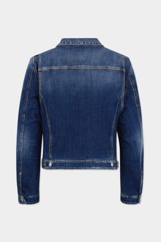 Dark Smoker over Jean Jacket