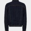 Dark Wash Drawstring Jean Jacket Dark Wash Drawstring Jean Jacket