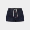 Dark Weight Wash Pull on Shorts Dark Weight Wash Pull on Shorts