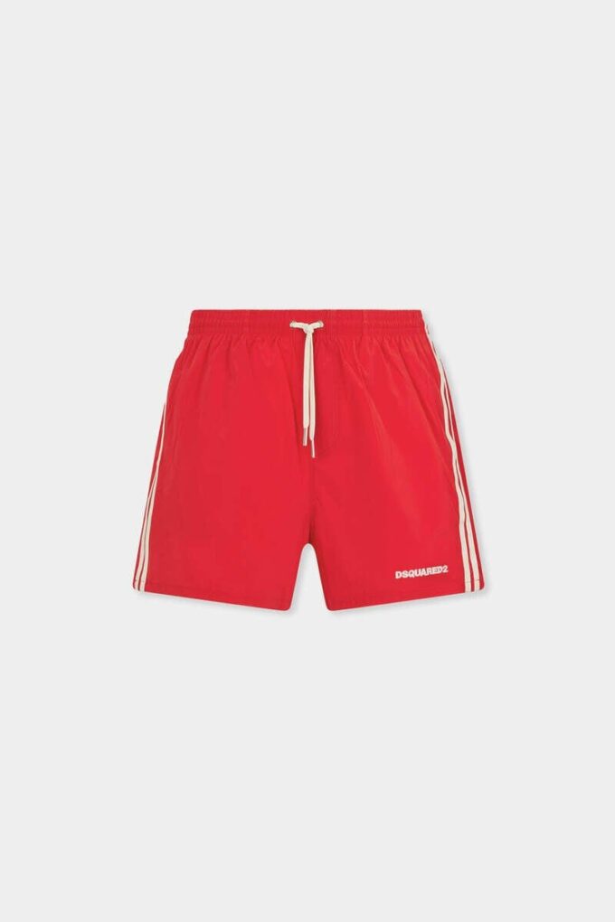 Dsquared2 Logo Midi Swim Boxer Dsquared2 Logo Midi Swim Boxer