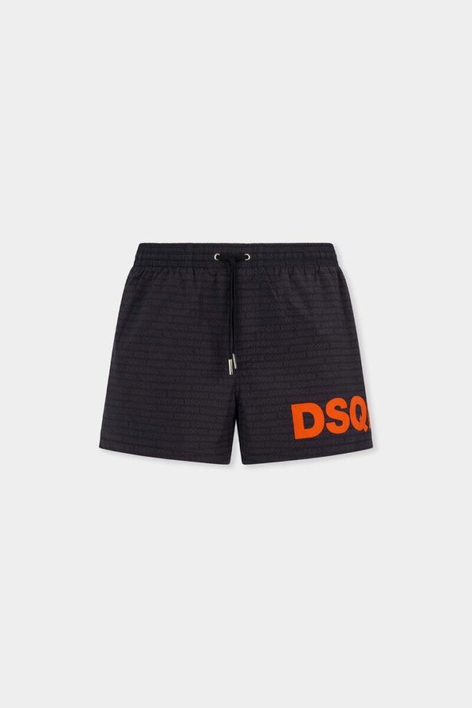 Dsquared2 Logo Midi Swim Boxer Dsquared2 Logo Midi Swim Boxer