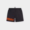 Dsquared2 Logo Midi Swim Boxer Dsquared2 Logo Midi Swim Boxer