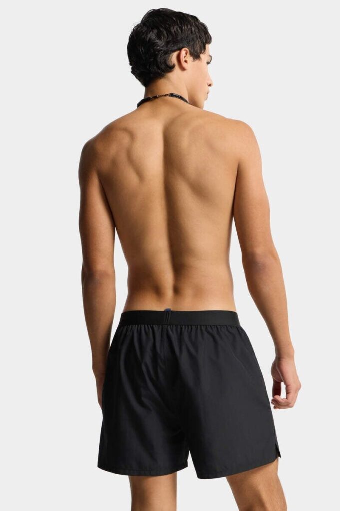 Dsquared2 Logo Midi Swim Boxer Dsquared2 Logo Midi Swim Boxer