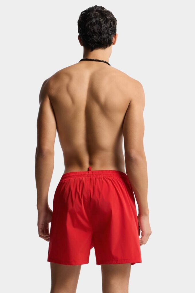 Dsquared2 Logo Midi Swim Boxer Dsquared2 Logo Midi Swim Boxer