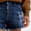 Dsquared2 Rebels Dark Wash Shorts Cut Off Dsquared2 Rebels Dark Wash Shorts Cut Off