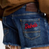 Dsquared2 Rebels Dark Wash Shorts Cut Off Dsquared2 Rebels Dark Wash Shorts Cut Off