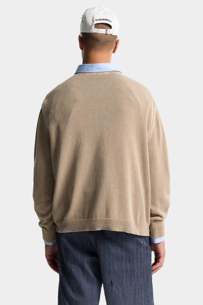 Dsquared2 Signature Jersey Stitch Pullover Dsquared2 Signature Jersey Stitch Pullover