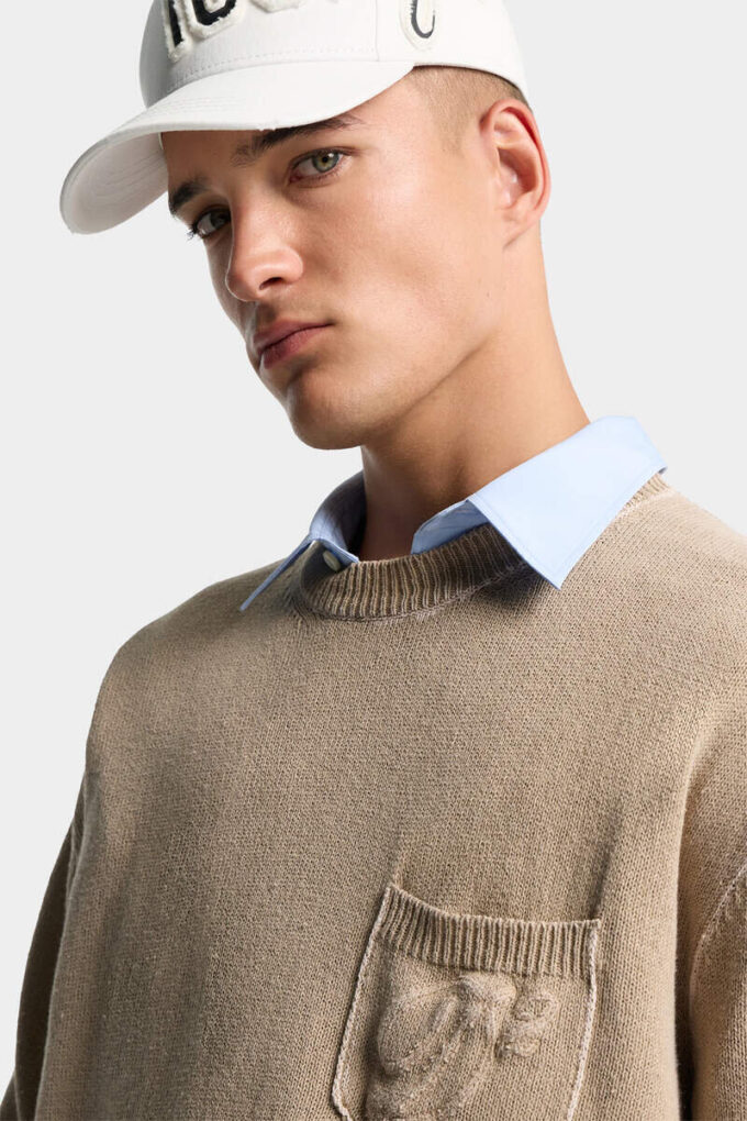 Dsquared2 Signature Jersey Stitch Pullover Dsquared2 Signature Jersey Stitch Pullover