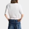 Dsquared2 Tape Cropped Breezy Fit T-Shirt Dsquared2 Tape Cropped Breezy Fit T-Shirt