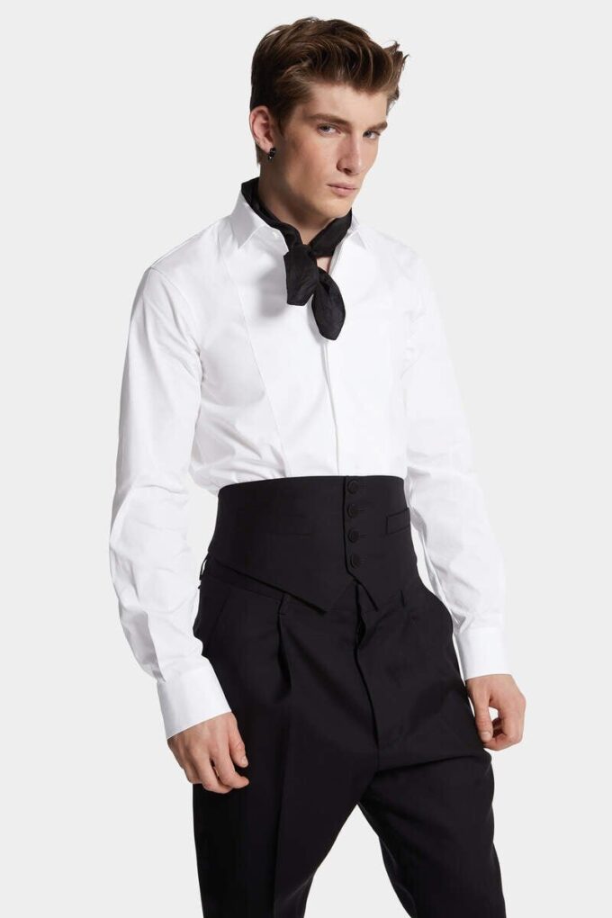 Easy Slim Mini Dean Collar Shirt Easy Slim Mini Dean Collar Shirt